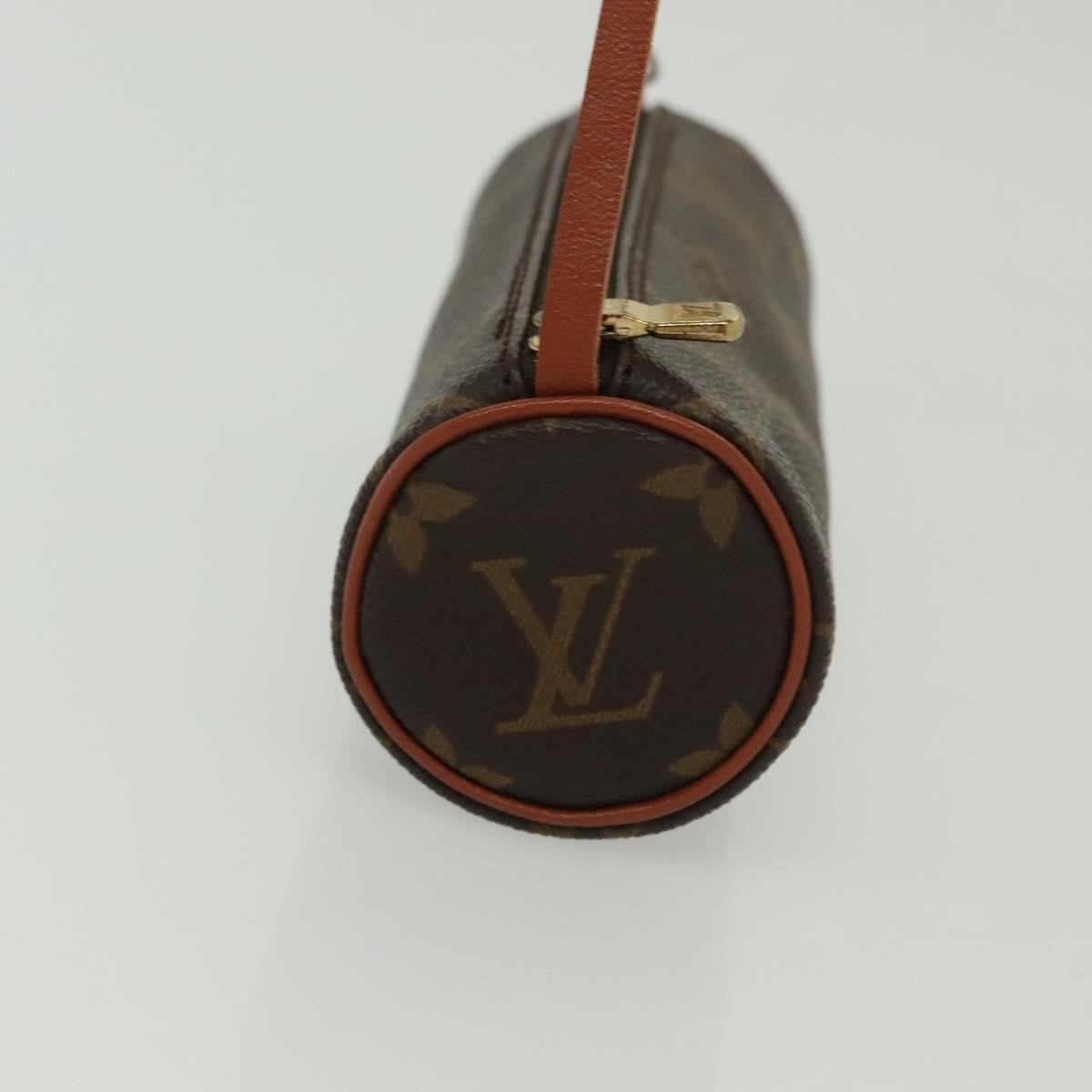 Louis Vuitton Papillon Pochette Monogram Canvas, BROWN, CANVAS, Handbag