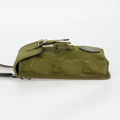 Gucci Off The Grid Shoulder Bag GG Econyl, GREEN, CANVAS, Shoulder bag