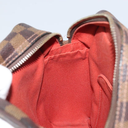 Louis Vuitton Olav Handbag Damier, BROWN, CANVAS, Shoulder bag