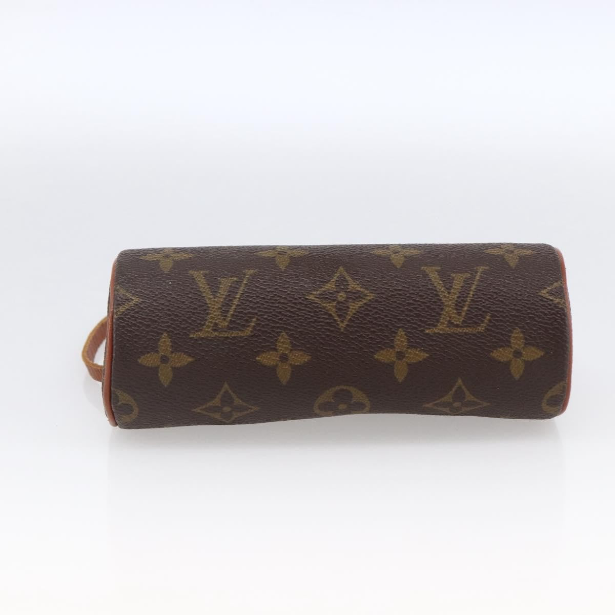 Louis Vuitton Papillon Pochette Monogram Canvas, BROWN, CANVAS, Clutche & pouche