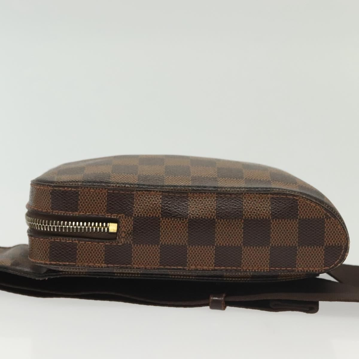 Louis Vuitton Geronimos Waist Bag Damier, BROWN, CANVAS, Shoulder bag