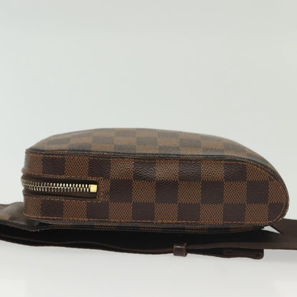 Louis Vuitton Geronimos Waist Bag Damier, BROWN, CANVAS, Shoulder bag