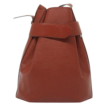 Louis Vuitton Vintage Sac d'Epaule Handbag Epi Leather, BROWN, LEATHER, Handbag