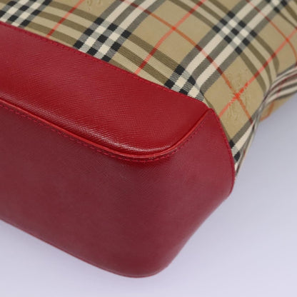 Burberry Nova Check Tote canvas check pattern, BEIGE, CANVAS, Tote bag