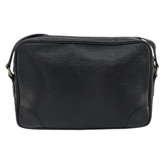 Louis Vuitton Trocadero Handbag Epi Leather, BLACK, LEATHER, Shoulder bag