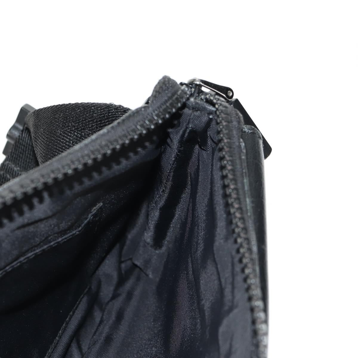 Gucci Waist Bag GG Coated Canvas, BLACK, CANVAS, Shoulder bag