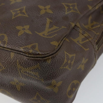 Louis Vuitton Trousse Toiletry Pouch Monogram Canvas, BROWN, CANVAS, Toiletry Case