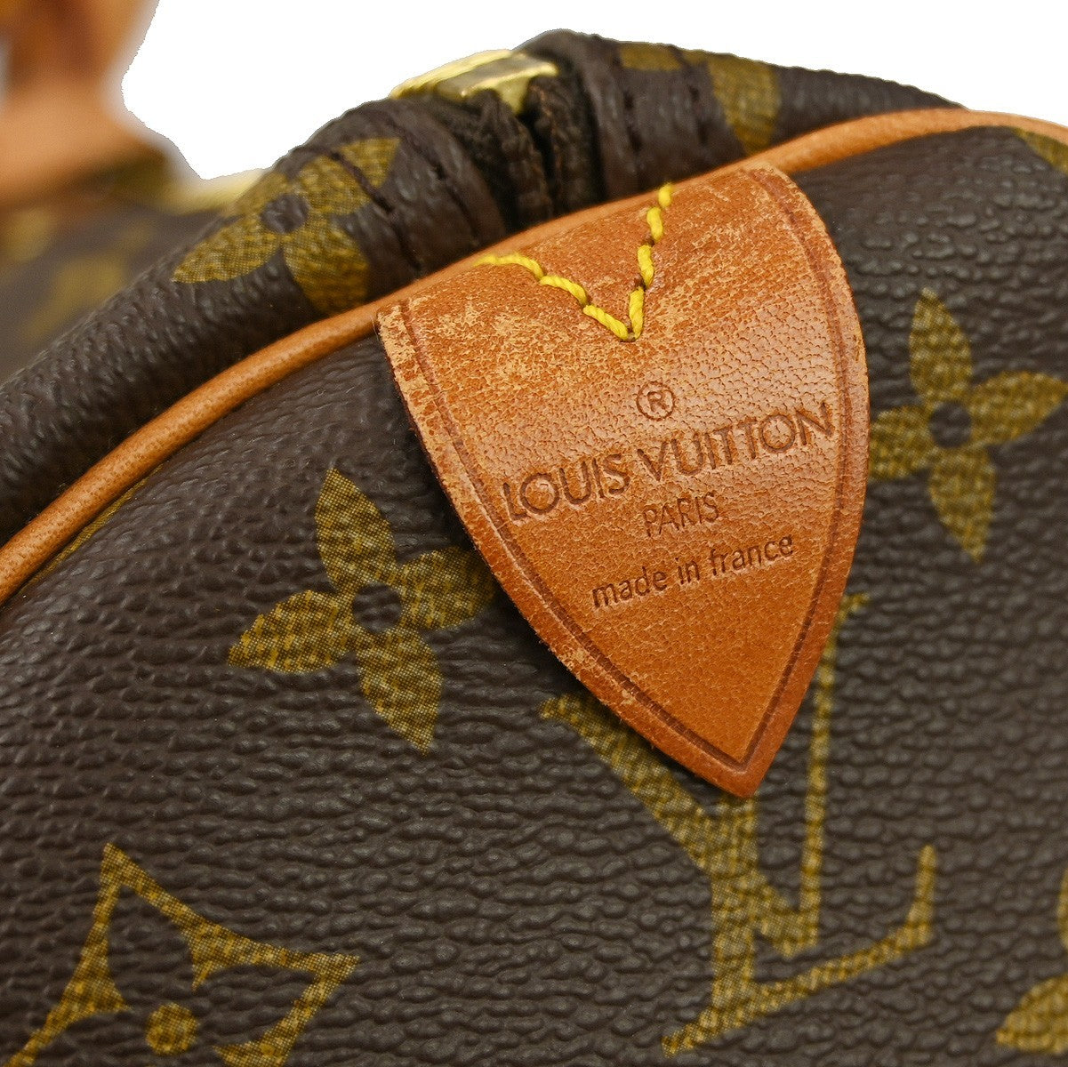 Louis Vuitton Keepall Bag Monogram Canvas, BROWN, CANVAS, Travel bag