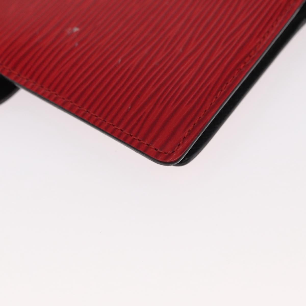 Louis Vuitton Agenda Cover Epi Leather, RED, LEATHER, Wallets