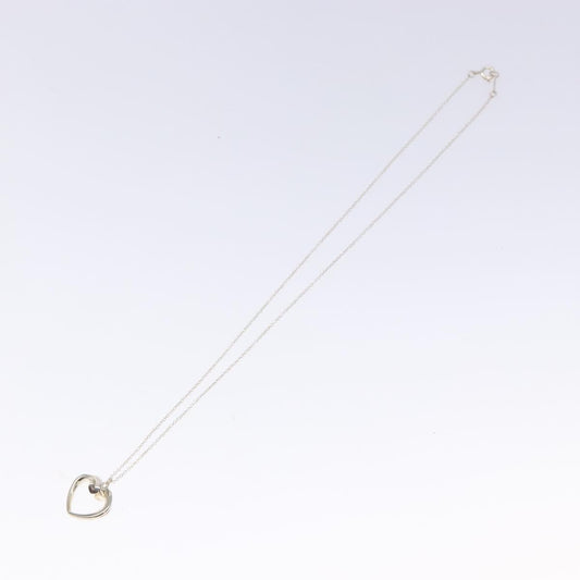 Tiffany & Co. Paloma Picasso Tenderness Heart Pendant Necklace Sterling Silver, SILVER, SILVER, Necklace