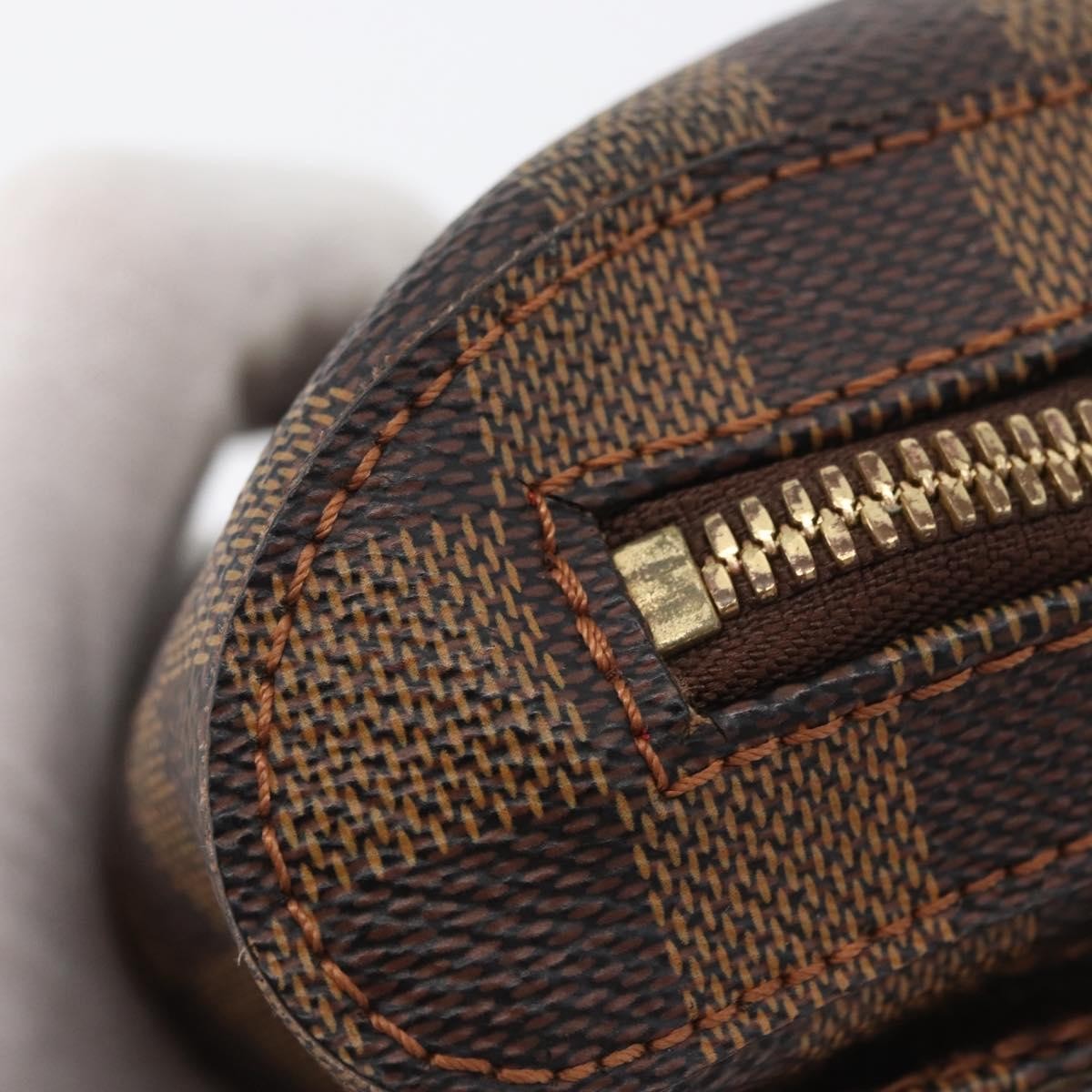 Louis Vuitton Geronimos Waist Bag Damier, BROWN, CANVAS, Shoulder bag