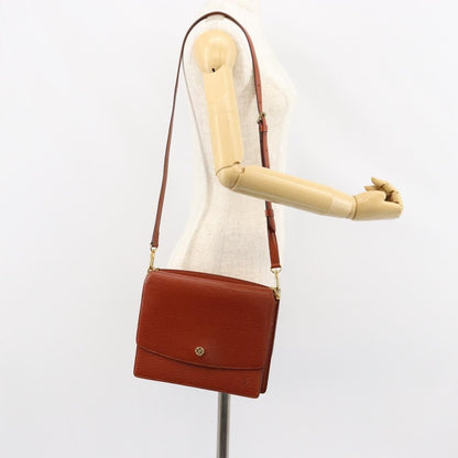 Louis Vuitton Grenelle Shoulder Bag Epi Leather, BROWN, LEATHER, Shoulder bag