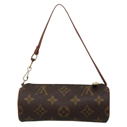 Louis Vuitton Papillon Pochette Monogram Canvas, BROWN, CANVAS, Handbag