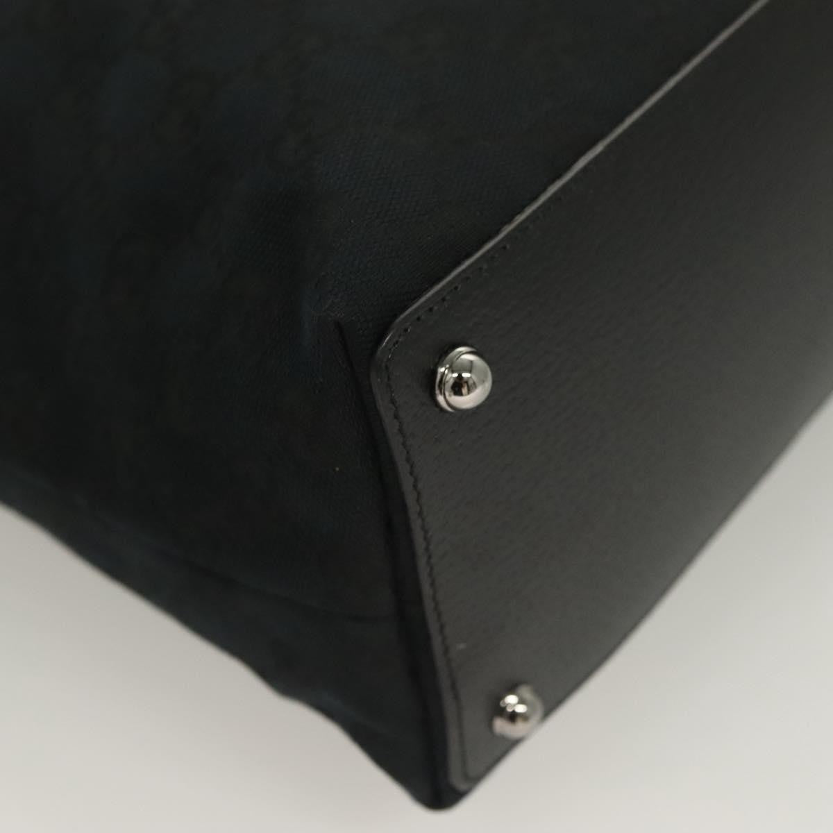 Gucci Eclipse Tote GG Canvas, BLACK, CANVAS, Tote bag