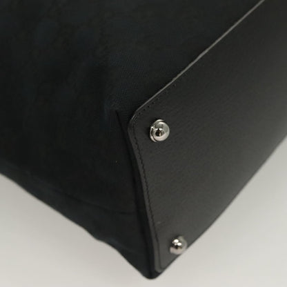 Gucci Eclipse Tote GG Canvas, BLACK, CANVAS, Tote bag