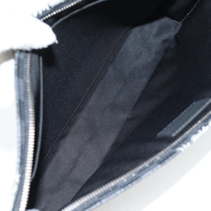 Louis Vuitton Pochette Voyage Limited Edition Nemeth Damier Graphite, Black, Canvas, Clutch