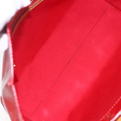 Louis Vuitton Reade Handbag Monogram Vernis, RED, PATENT_LEATHER, Handbag