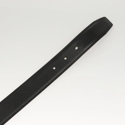 Hermes Constance Belt Leather, BLACK, LEATHER, Belts