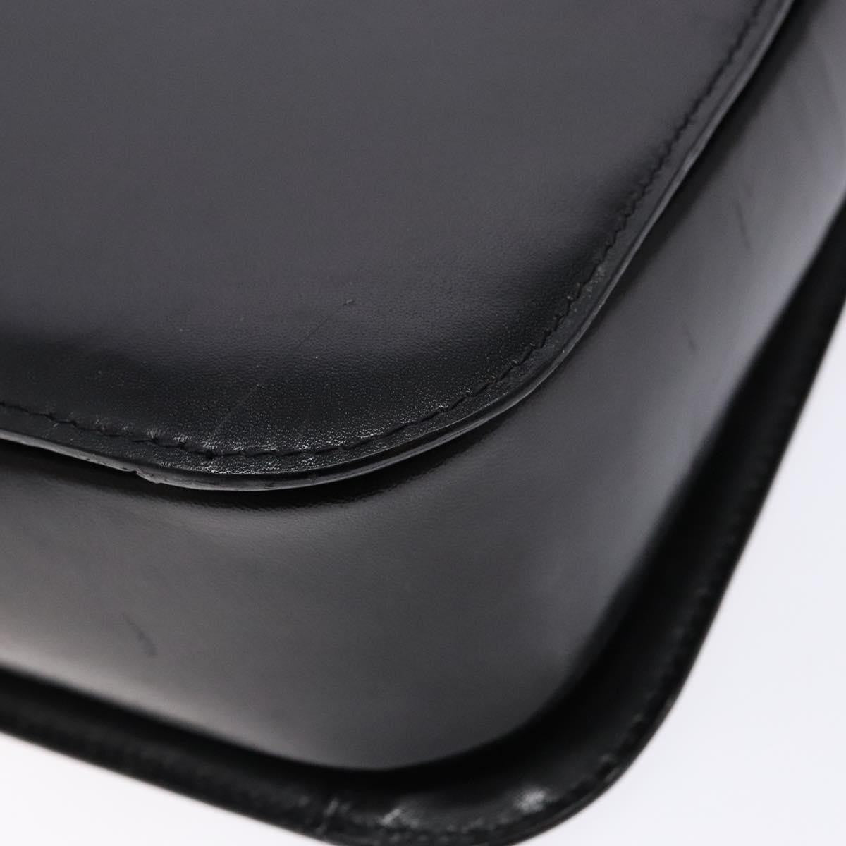 Bally Handbag Leather, Black, Leather, Handbag