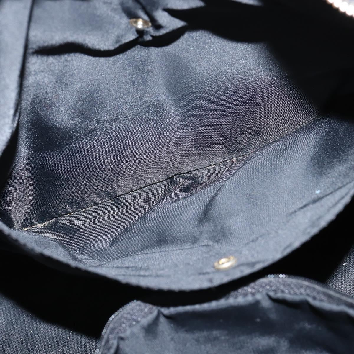 Christian Dior Vintage Trotter Boston Bag Diorissimo Canvas, BLACK, CANVAS, Handbag