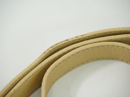 Fendi Chameleon Satchel Leather, BEIGE, LEATHER, Handbag