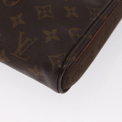 Louis Vuitton Trotteur Beaubourg Handbag Monogram Canvas, BROWN, CANVAS, Shoulder bag