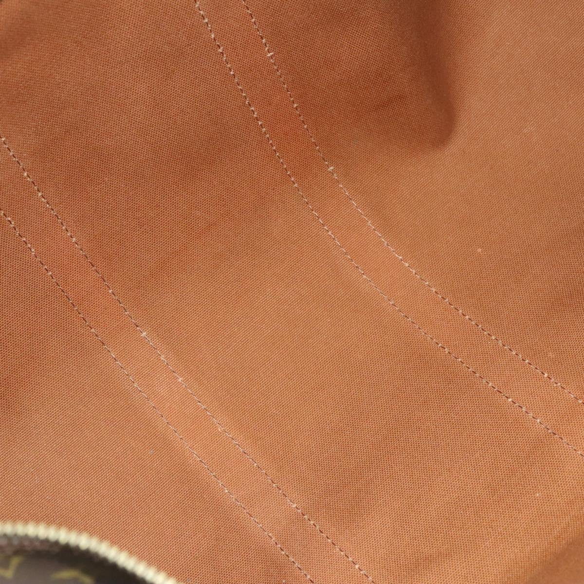 Louis Vuitton Keepall Bandouliere Bag Monogram Canvas, BROWN, CANVAS, Travel bag