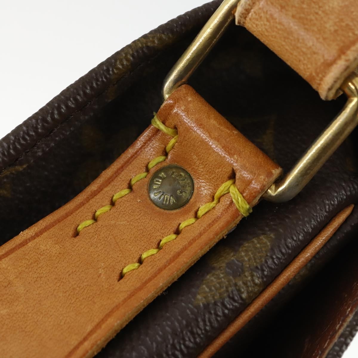 Louis Vuitton Cartouchiere Handbag Monogram Canvas, BROWN, CANVAS, Shoulder bag