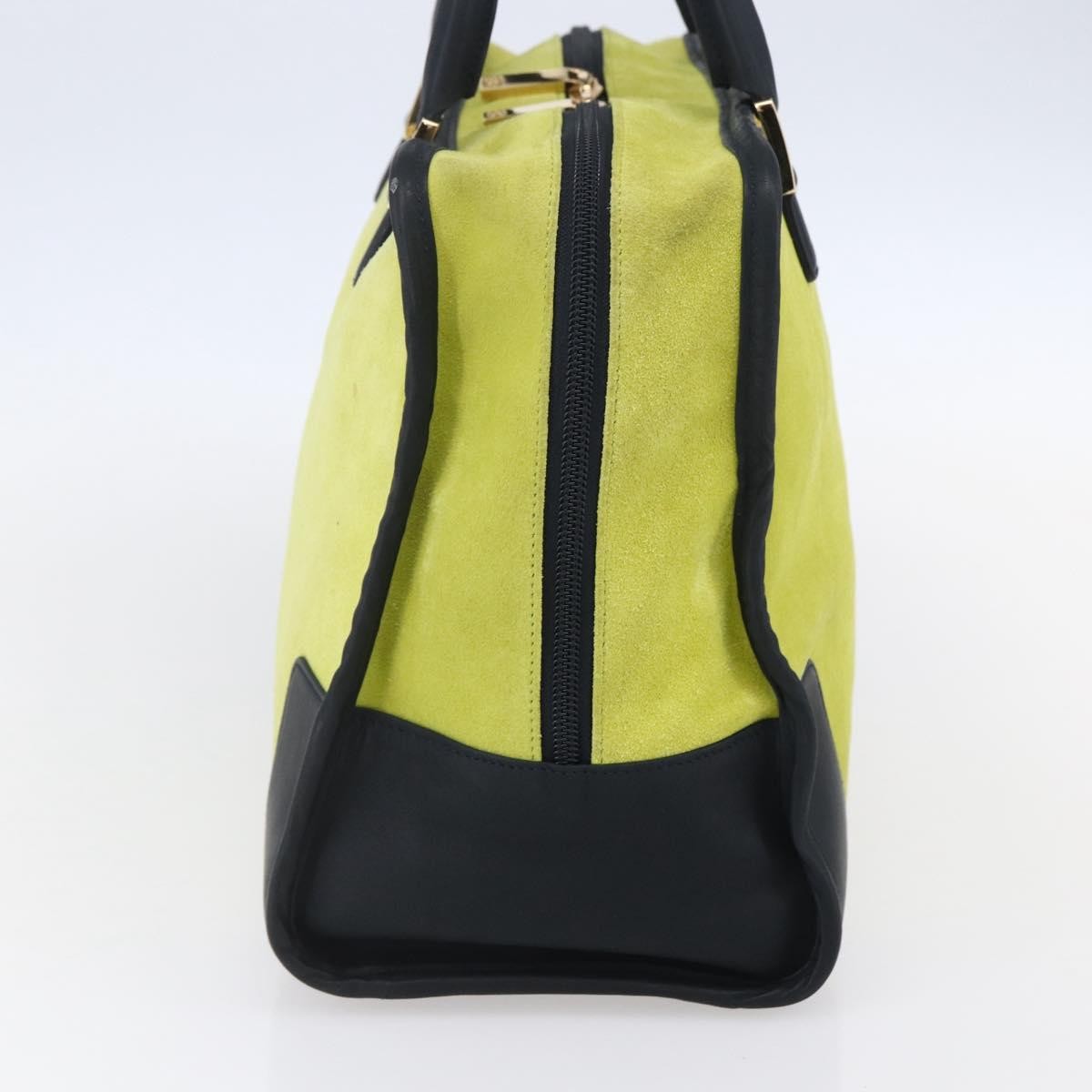Loewe Amazona Bag Suede, YELLOW, SUEDE, Handbag