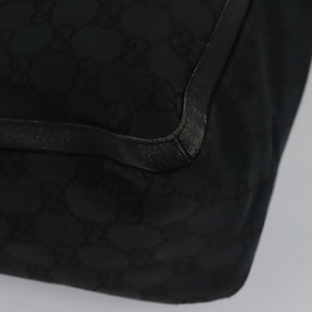 Gucci Abbey Pocket Tote GG Canvas, BLACK, CANVAS, Tote bag