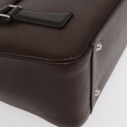 Burberry Vintage Handbag Leather, BROWN, LEATHER, Handbag