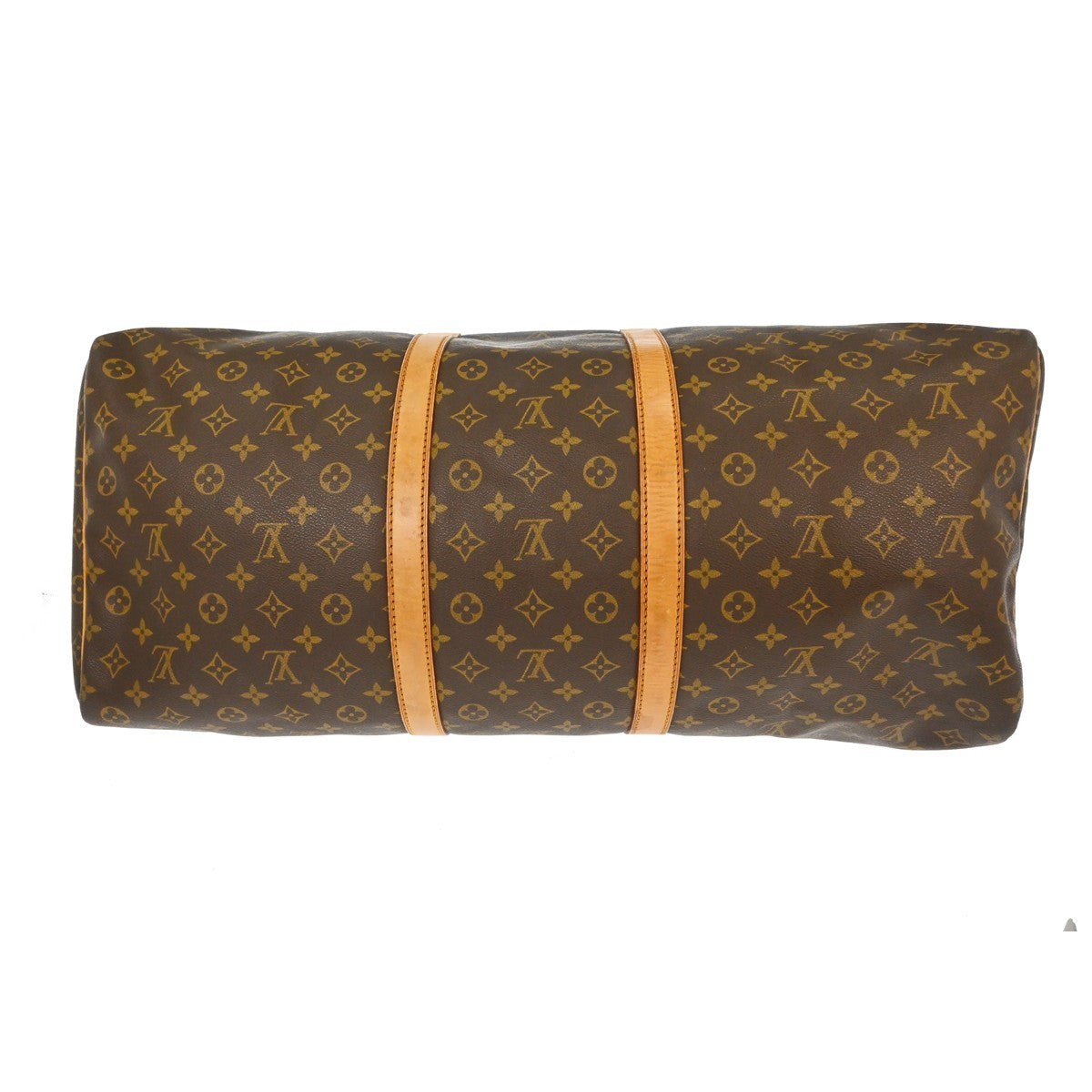 Louis Vuitton Keepall Bag Monogram Canvas, Brown, Canvas, Travel Bag