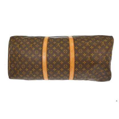 Louis Vuitton Keepall Bag Monogram Canvas, Brown, Canvas, Travel Bag
