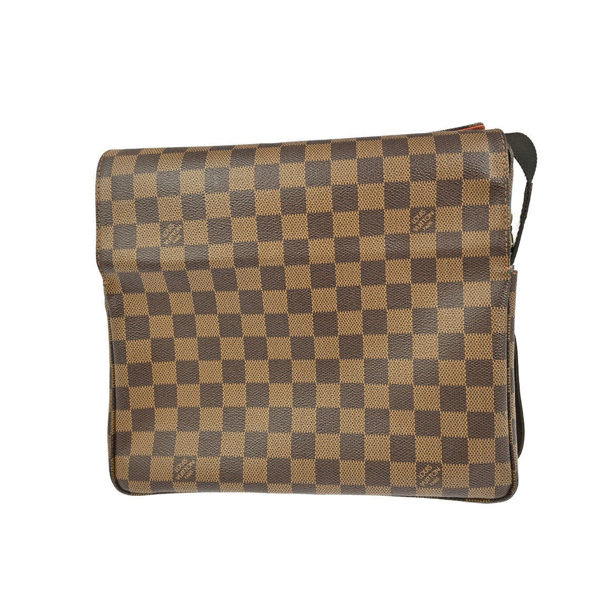 Louis Vuitton Naviglio Handbag Damier, BROWN, CANVAS, Shoulder bag