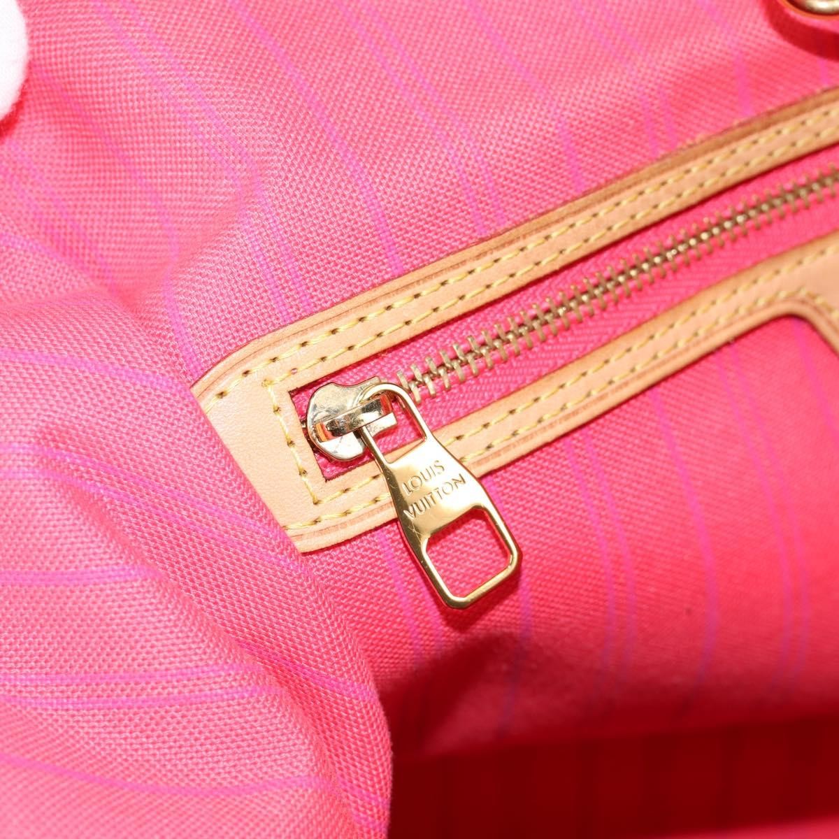 Louis Vuitton Delightful NM Handbag Damier, WHITE, CANVAS, Handbag