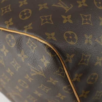 Louis Vuitton Keepall Bag Monogram Canvas, BROWN, CANVAS, Travel bag