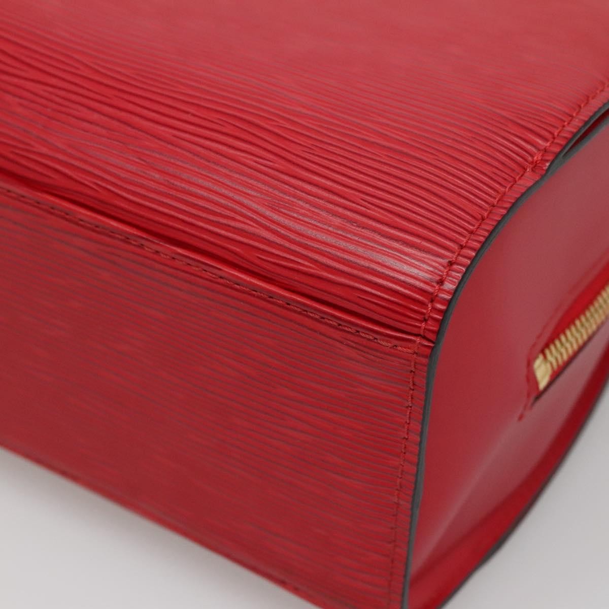 Louis Vuitton Pont Neuf Handbag Epi Leather, RED, LEATHER, Handbag