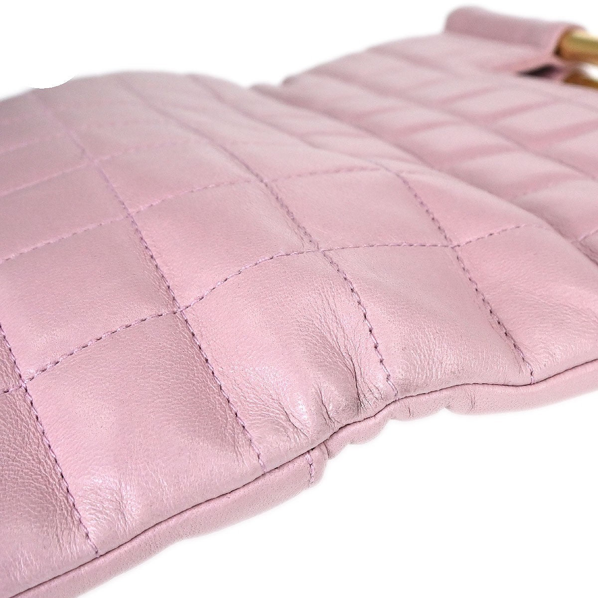 Chanel Chanel Coco Mark Leather Tote bag leather, Pink, Leather, Handbag