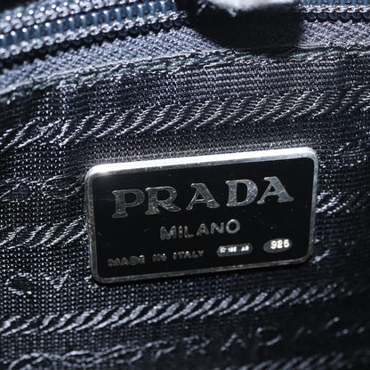Prada Vintage Handbag Suede, BLACK, SUEDE, Handbag