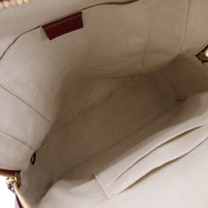 Gucci Soho Chain Backpack Leather, RED, LEATHER, Backpack