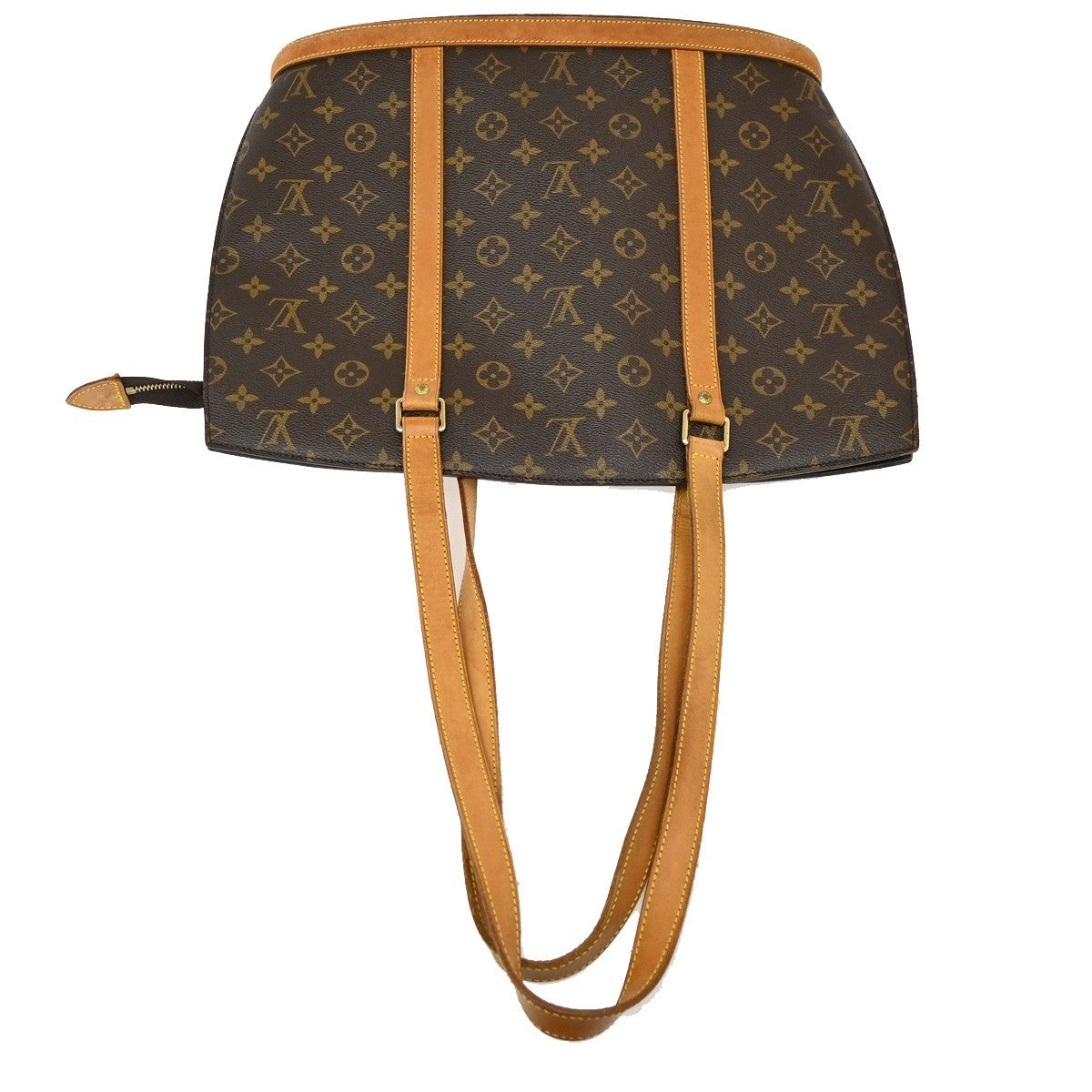 Louis Vuitton Babylone Handbag Monogram Canvas, BROWN, CANVAS, Tote bag