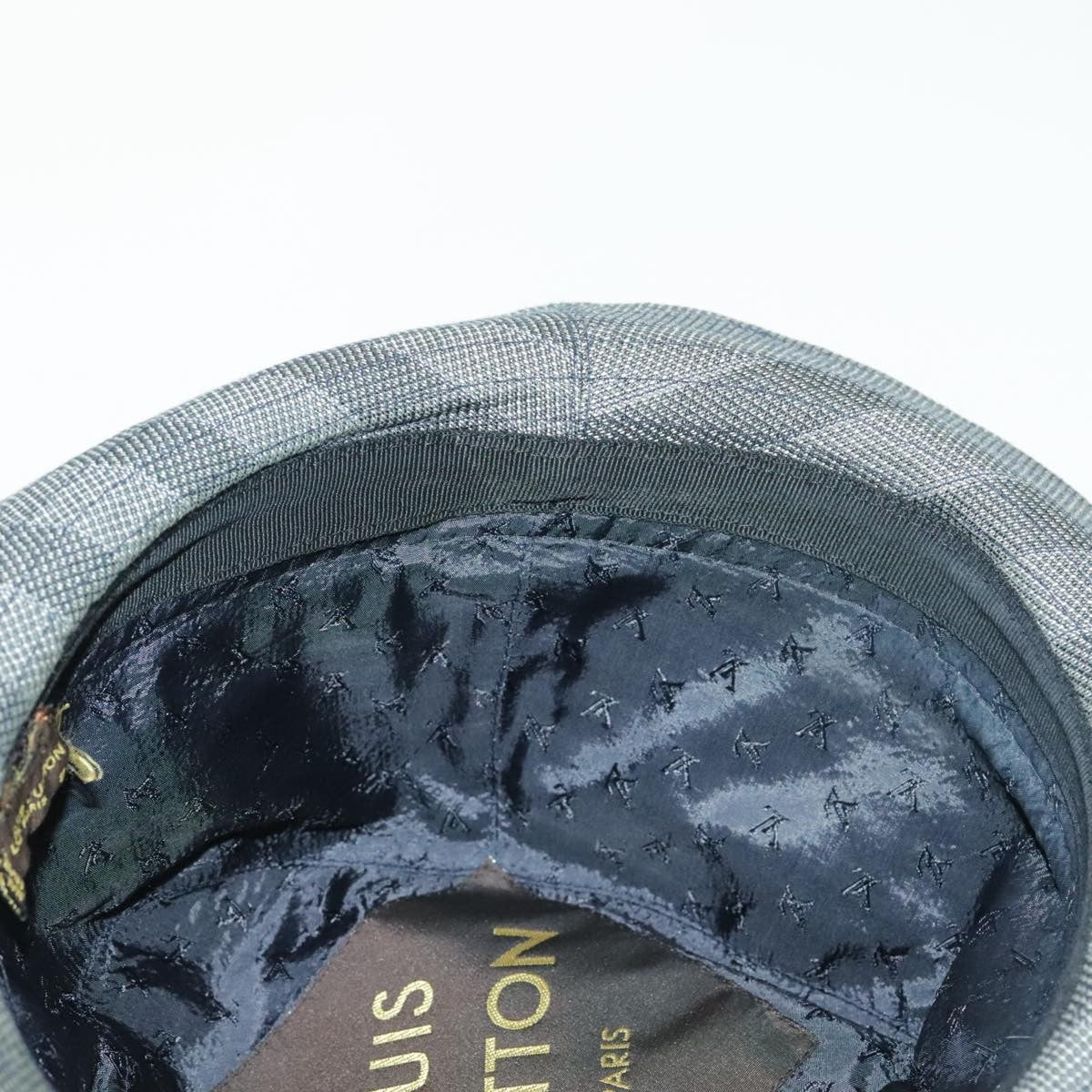 Louis Vuitton LV Graphical Hat Cotton, GRAY, COTTON, Head accessory