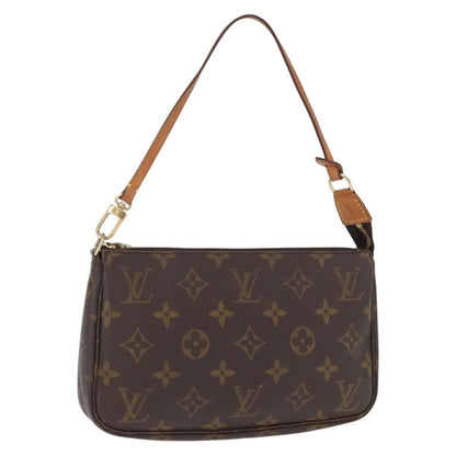 Louis Vuitton Pochette Accessoires NM Monogram Canvas, BROWN, CANVAS, Clutche & pouche