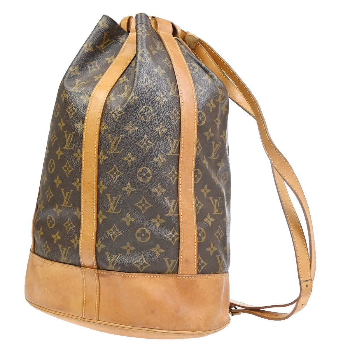 Louis Vuitton Randonnee Backpack Monogram Canvas, Brown, Canvas, Backpack