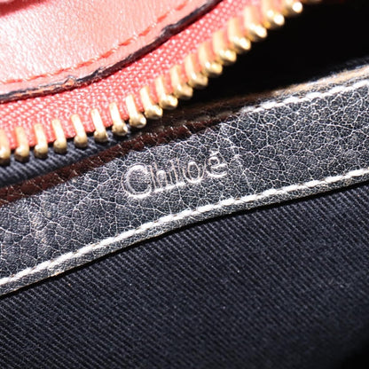 Chloe Paddington Lock Handbag Leather, SILVER, LEATHER, Handbag