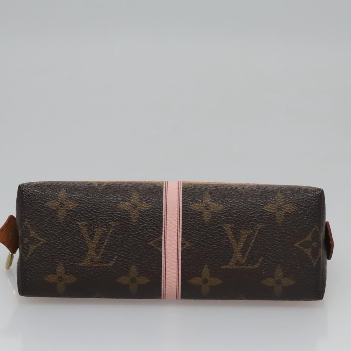 Louis Vuitton Cosmetic Pouch Limited Edition Summer Trunks Monogram Canvas, BROWN, CANVAS, Toiletry Case