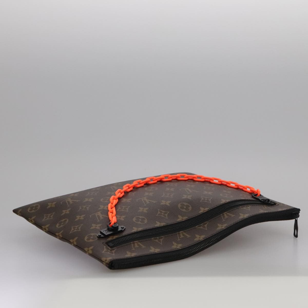 Louis Vuitton Solar Ray A4 Pouch Monogram Canvas, Brown, Canvas, Clutch