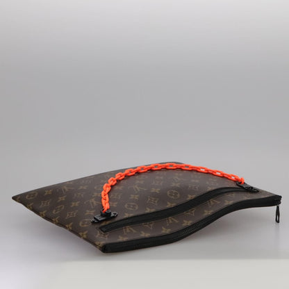 Louis Vuitton Solar Ray A4 Pouch Monogram Canvas, Brown, Canvas, Clutch