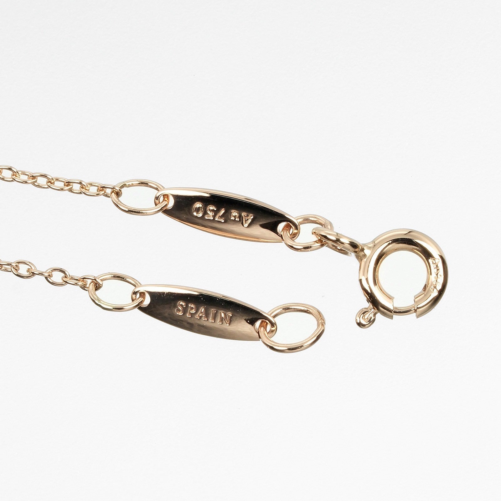 Tiffany & Co. Peretti Diamonds By The Yard Bracelet 18K Rose Gold with Diamond, GOLD, ROSE_GOLD, Bracelet