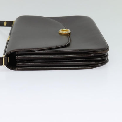 Bally Vintage Shoulder Bag Leather, BROWN, LEATHER, Shoulder bag